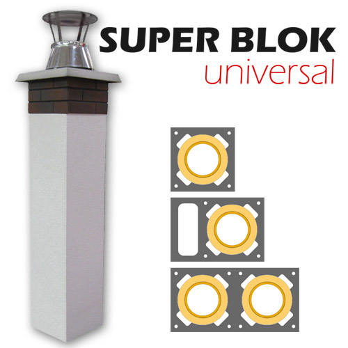 Systémový komín SUPER BLOK Universal